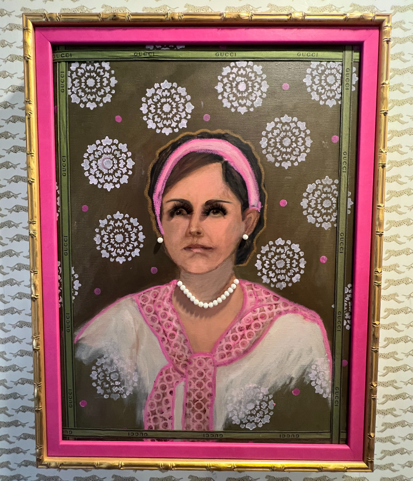 Aunt Clara Wrapped in Gucci